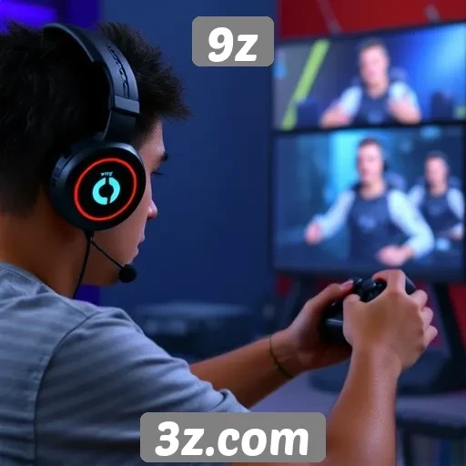 Recursos inovadores do 9z para streaming de jogos